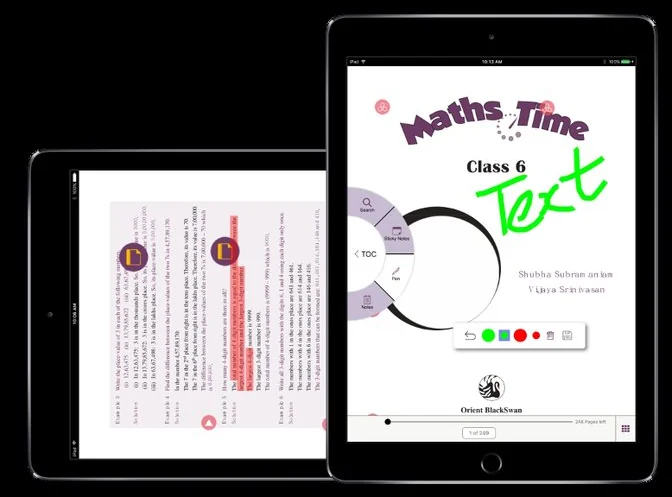 Ignitor learning app on tablets