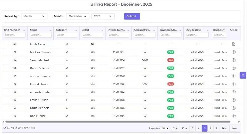 PropToll · billing